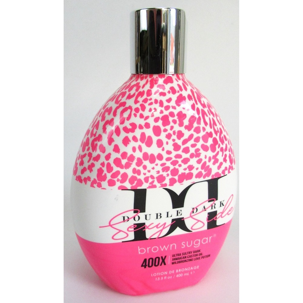 Brown Sugar Double Dark Sexy Side 400X Ultra Sultry Dark Tanning Lotion 13.5oz